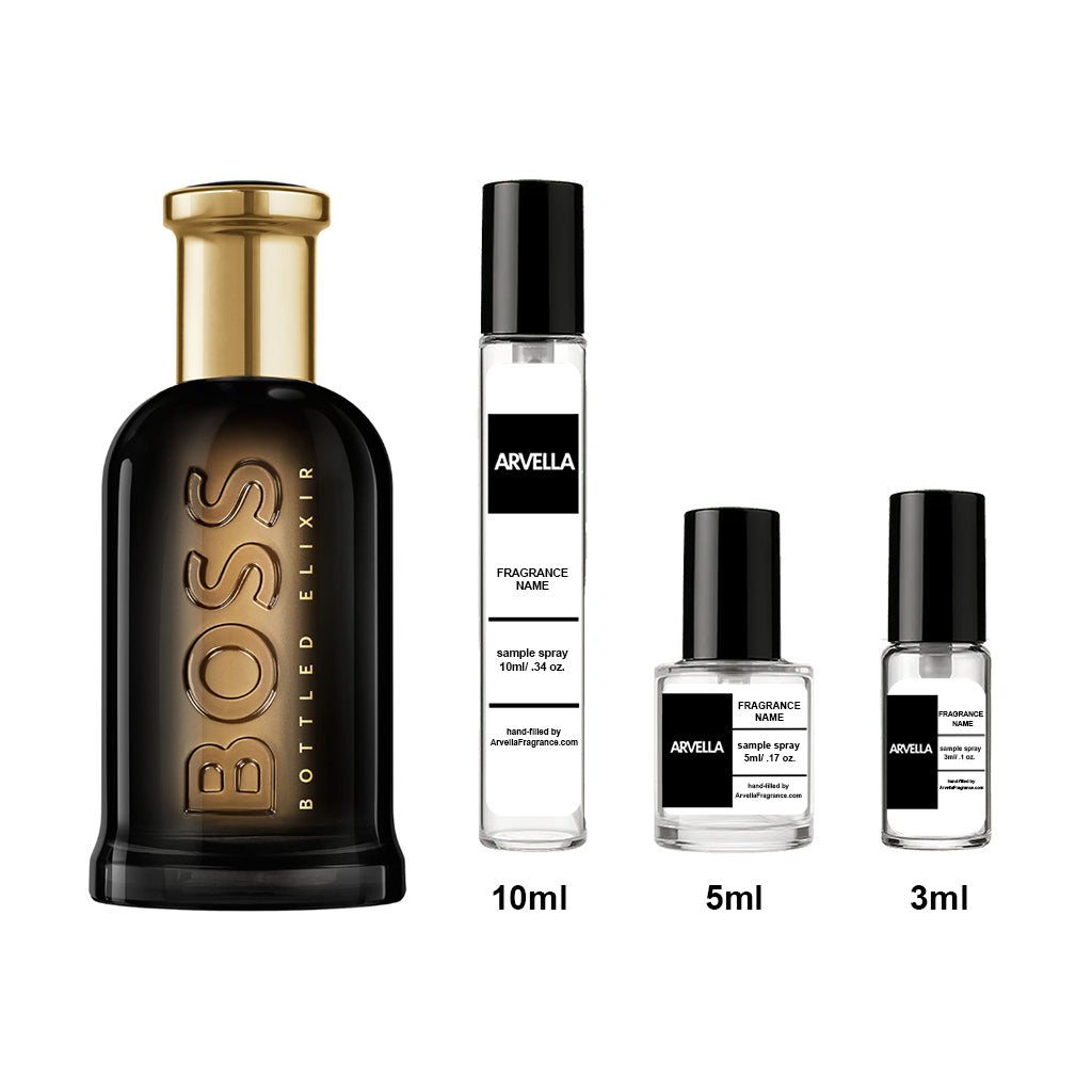 Hugo Boss Bottled Elixer Sample 3ml Spray - Arvella Fragrance